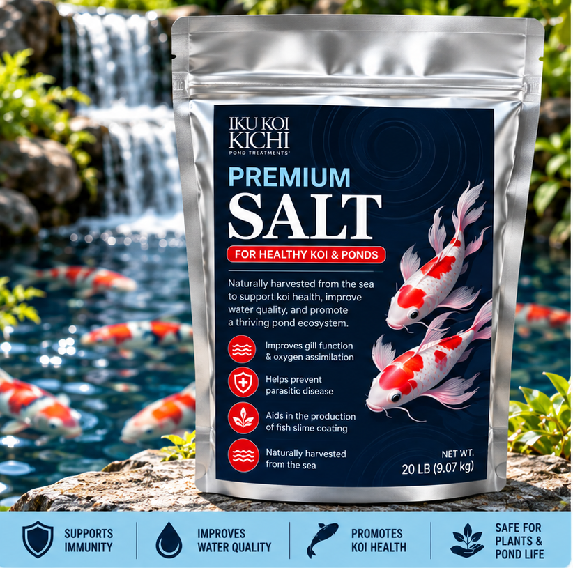 Iku Koi Kichi Premium Salt for healthy koi and ponds