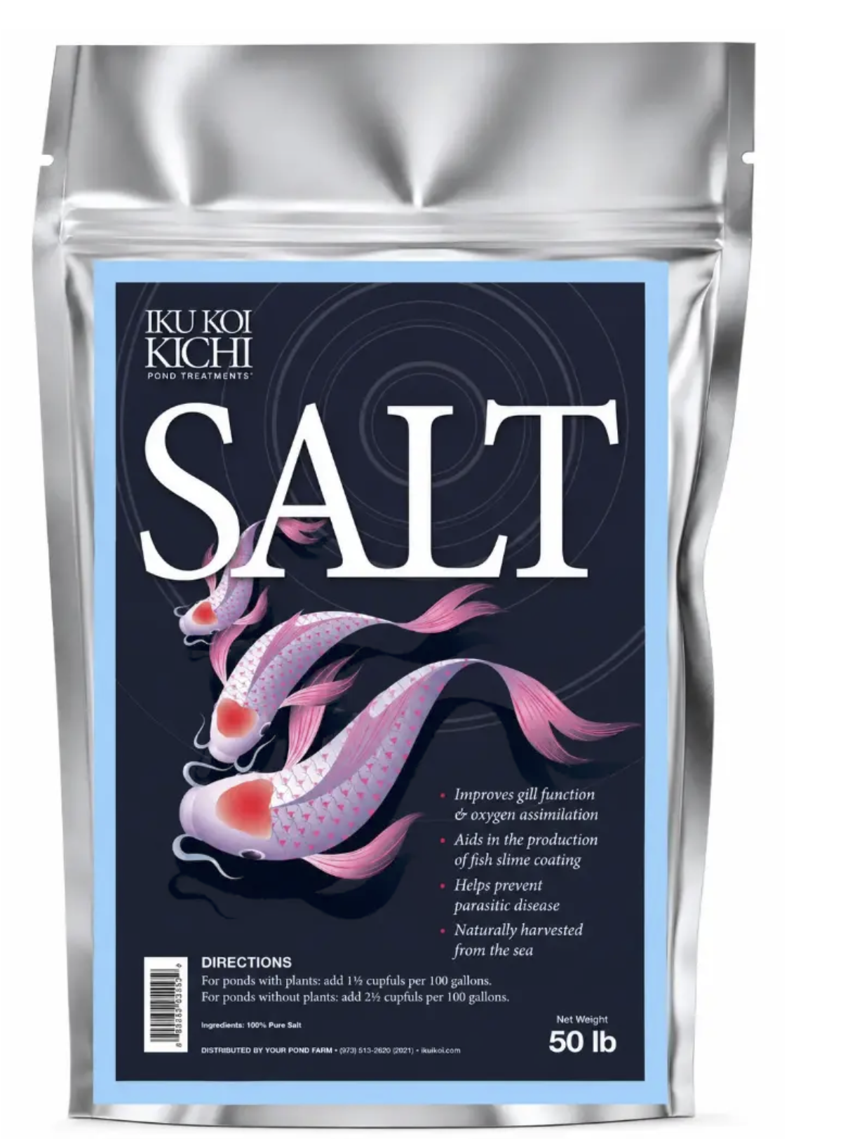 Iku Koi Kichi Salt 20 lb bag
