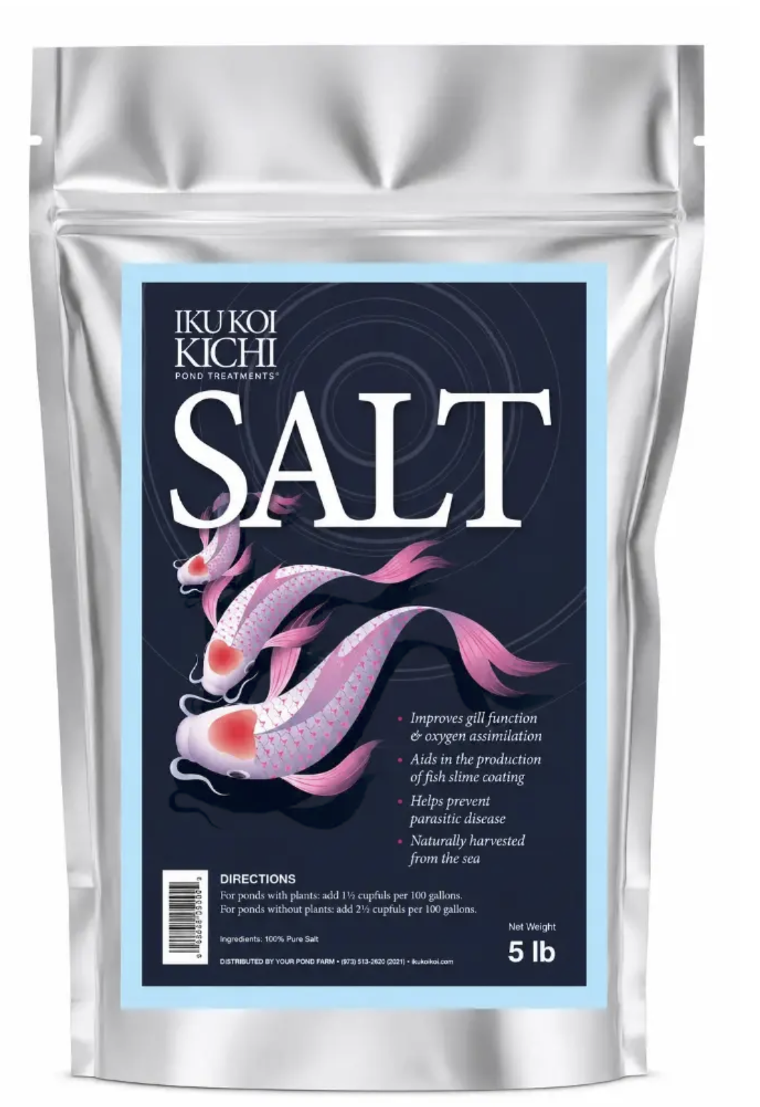 Iku Koi Kichi Salt 5 lb bag