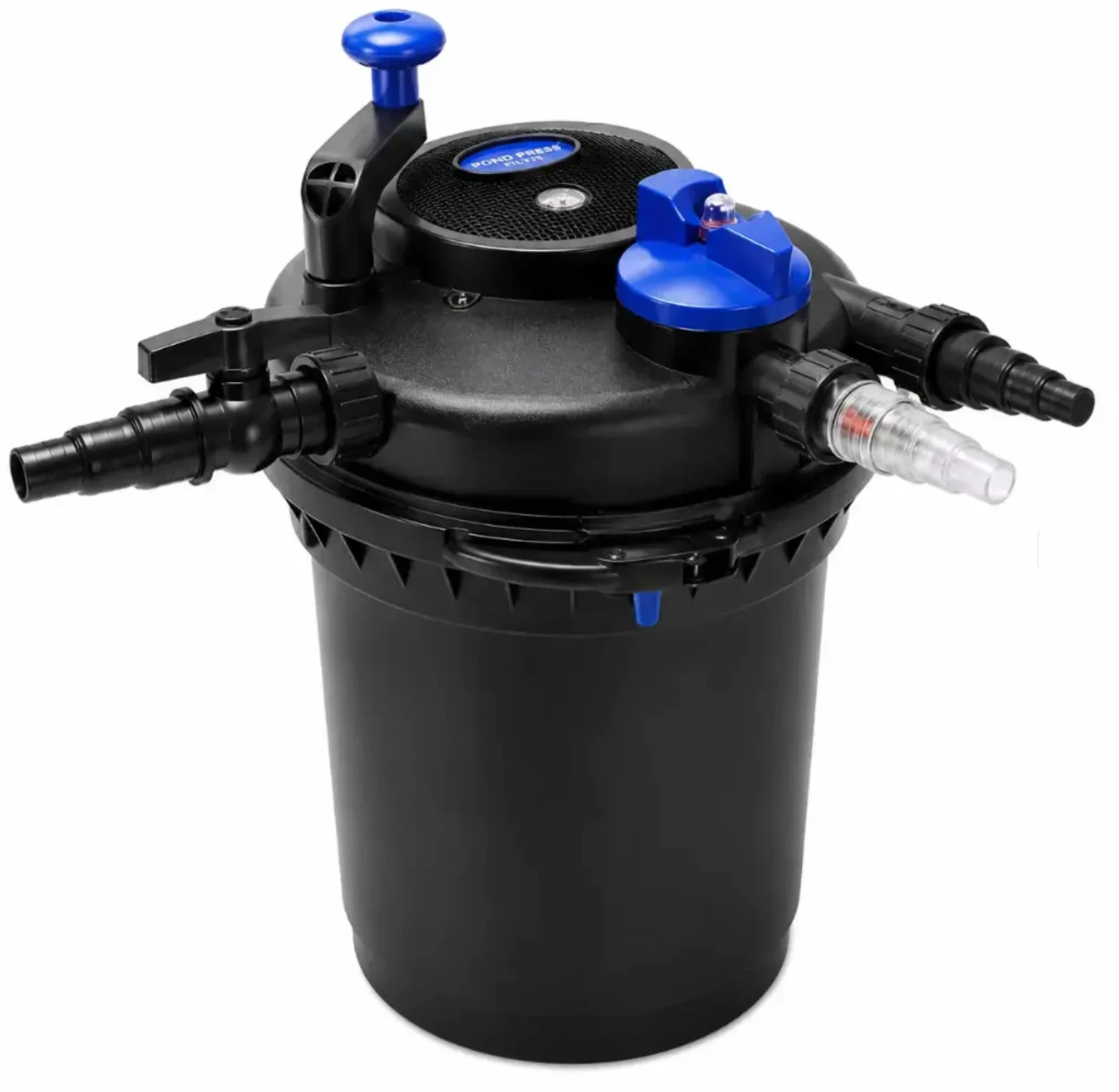 Iku Koi Kichi Sun253 Pressure Filter CPF10000 — 2600 gal with 11W UV — Iku Koi Kichi