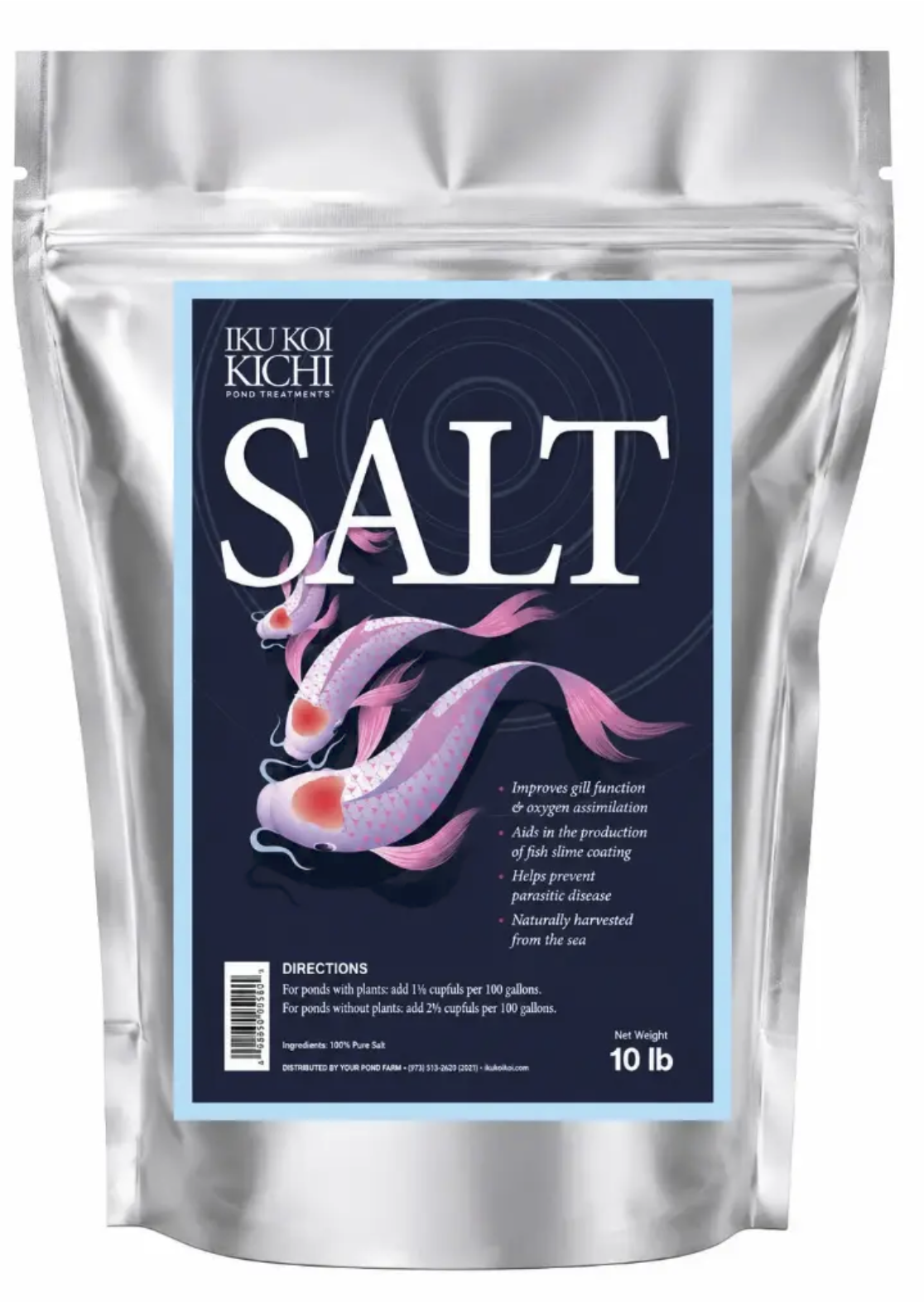 Iku Koi Kichi Salt 10 lb bag